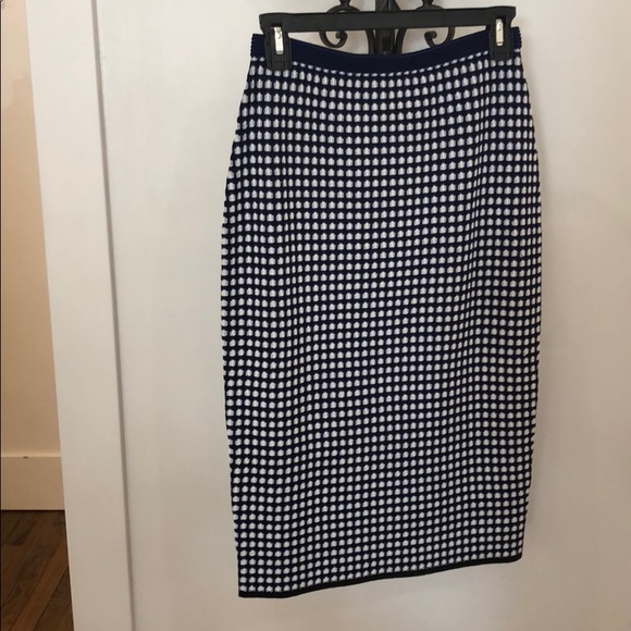 Jupe Crayon Diane Von Furstenberg - Taille 2, Blanc, Style Droit Et élégant
